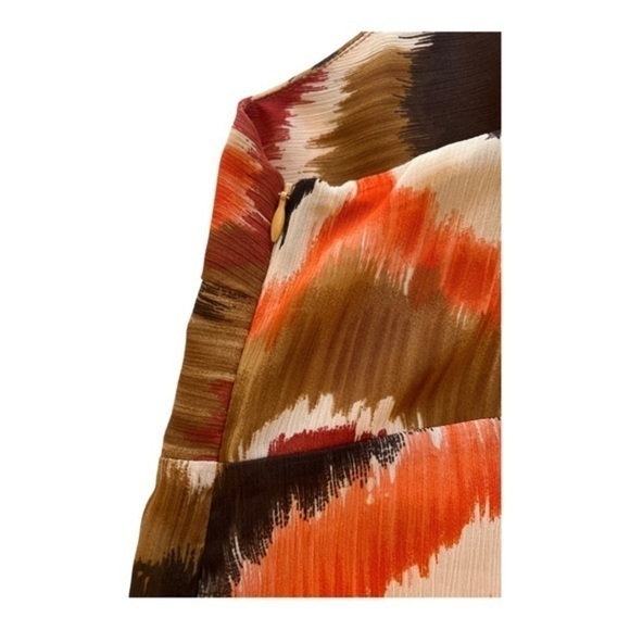 Lane Bryant Women’s Tie Front Multi Color Spaghetti Strap Top Size 26 - Picture 4 of 5